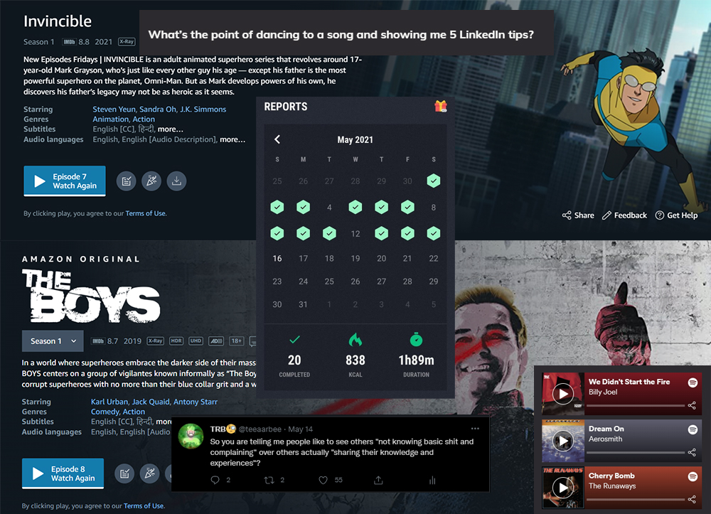 Week 46 – Did a lot of binge-watching 📺